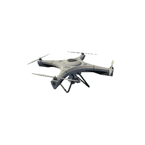 sci-fi bomber drone